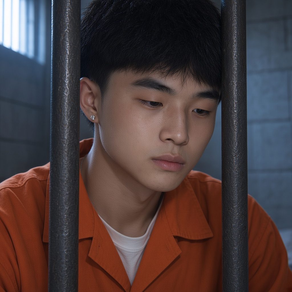 Behind bars